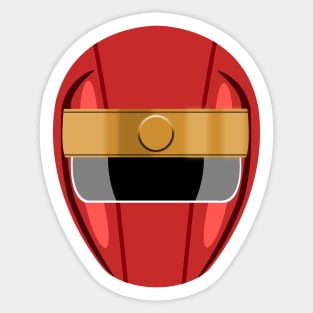 Red Aquitian Ranger Sticker